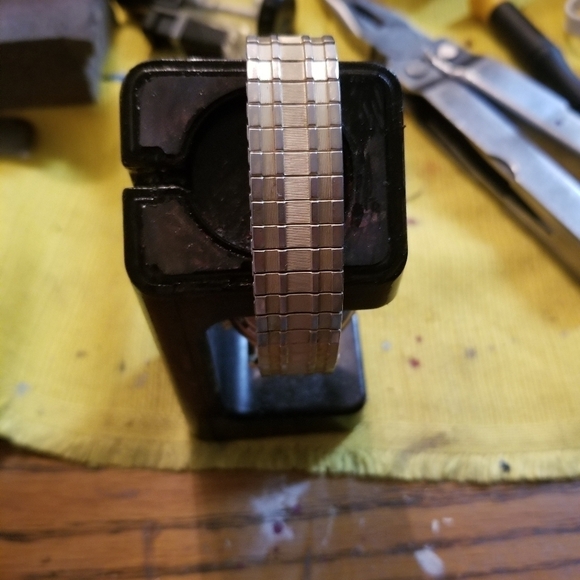 Rare Vintage 60s Bulova Accutron MO 14k Gold Filled Mens Watch - Picture 8 of 9